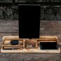 iPad docking station, iPad stand, table stand, iPhone wood stand, cell phone wood stand, wooden