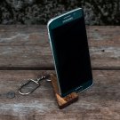 Wooden keychain, wood keychain, wooden charm, wooden pendant, wooden iPad keychain, wooden