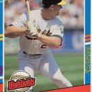 Mark McGwire 1991 Donruss Baseball card F/VF condition Mark McGwire 1991 Donruss Baseball card F/VF condition