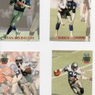 Seattle Seahawks 1992 Proset cards lot of 6 Various Players Free Shipping Seattle Seahawks 1992 Proset cards lot of 6 Various Players Free Shipping