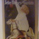 Better Homes and Gardens metal canister reprint cover art December 1924 issue Better Homes and Gardens metal canister reprint cover art December 1924 issue