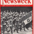 Newsweek Magazine June 10 1940