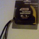 16 foot / 5 Meter Standard and Meteric tape measure New 16 foot / 5 Meter Standard and Meteric tape measure New