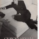 Giorgio Armani Print Ad Esquire Magazine January 1997 Giorgio Armani Print Ad Esquire Magazine January 1997