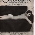 Obsession for Men vintage Magazine Ad September 1994 Obsession for Men vintage Magazine Ad September 1994