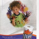 Viva Paper Towels vintage Magazine Print Ad 2004 Viva Paper Towels vintage Magazine Print Ad 2004