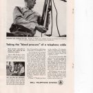 Bell Telephone vintage Magazine Print Ad August 1958 Bell Telephone vintage Magazine Print Ad August 1958