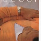 Gucci Watch vintage Magazine Print Ad May 1992