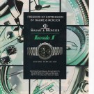 Baume and Mercier vintage Magazine Print Ad May 1992
