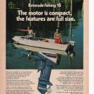 Evinrude Boat Motors vintage Magazine Print Ad April 1975 Evinrude Boat Motors vintage Magazine Print Ad April 1975