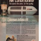 Coleman RV Air Conditioning vintage Magazine Print Ad February 1975 Coleman RV Air Conditioning vintage Magazine Print Ad February 1975