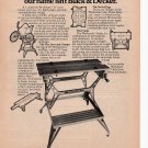 Black & Decker vintage Magazine Print Ad February 1975