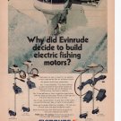 Evinrude Boat Motors vintage Magazine Print Ad February 1975 Evinrude Boat Motors vintage Magazine Print Ad February 1975