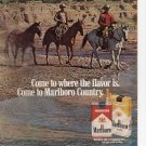 Marlboro Cigarettes Vintage Print Ad February 1975 Marlboro Cigarettes Vintage Print Ad February 1975