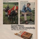 Camel Cigarettes vintage Magazine Print Ad January 1972 Camel Cigarettes vintage Magazine Print Ad January 1972