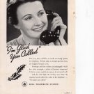 Bell Telephone vintage Magazine Print Ad December 1938 Bell Telephone vintage Magazine Print Ad December 1938