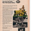 GE Electric Tractor vintage Magazine Print Ad June 1972 GE Electric Tractor vintage Magazine Print Ad June 1972