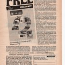 Heathkit vintage Magazine Print Ad June 1972 Heathkit vintage Magazine Print Ad June 1972