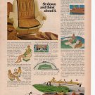 Larson Boats vintage Magazine Print Ad March 1972 Larson Boats vintage Magazine Print Ad March 1972