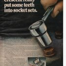Crescent Socket Wrench vintage Magazine Print Ad May 1972 Crescent Socket Wrench vintage Magazine Print Ad May 1972