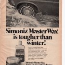 Simonize Car Wax vintage Magazine Print Ad November 1971 Simonize Car Wax vintage Magazine Print Ad November 1971