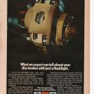 GM Delco Brakes vintage Magazine Print Ad November 1972 GM Delco Brakes vintage Magazine Print Ad November 1972