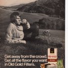 Old Gold Cigarettes vintage Magazine Print Ad September 1971 Old Gold Cigarettes vintage Magazine Print Ad September 1971