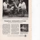 Bell Telephone vintage Magazine Print Ad August 1957 Bell Telephone vintage Magazine Print Ad August 1957