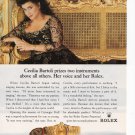 Rolex Watch vintage Magazine Print Ad February 1997