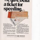 Delta Airlines vintage Magazine Print Ad January 1969 Delta Airlines vintage Magazine Print Ad January 1969