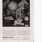 Bolex Movie Camera vintage Magazine Print Ad April 1957