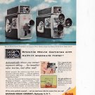 Kodak Movie Camera vintage mgagzine Print Ad October 1958 Kodak Movie Camera vintage mgagzine Print Ad October 1958