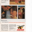 Iberia Airlines vintage Magazine Print Ad May 1965 Iberia Airlines vintage Magazine Print Ad May 1965