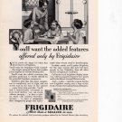 Frigidaire vintage Magazine Print Ad September 1929
