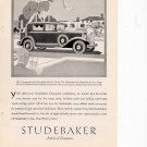 Studebaker vintage Magazine Print Ad September 1929 Studebaker vintage Magazine Print Ad September 1929
