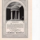 Georgia Marble vintage Magazine Print Ad September 1929 Georgia Marble vintage Magazine Print Ad September 1929