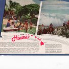 Hawaii vintage Magazine Print Ad October 1937 Hawaii vintage Magazine Print Ad October 1937