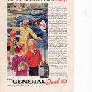 General Tires vintage Magazine Print Ad Ocotber 1937 General Tires vintage Magazine Print Ad Ocotber 1937