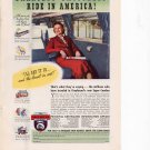 Greyhound Bus Lines vintage Magazine Print Ad October 1937 Greyhound Bus Lines vintage Magazine Print Ad October 1937