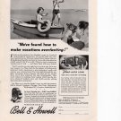 Bell & Howell Filmo Home Movie Camera vintage Magazine Print Ad May 1941