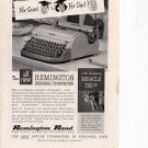 Remington Rand Typewriter vintage Magazine Print Ad June 1950 Remington Rand Typewriter vintage Magazine Print Ad June 1950