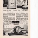 Telechron Telalarm Alarm Clock vintage Magazine Print Ad November 1931