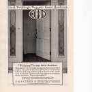 Corbin Door Locks vintage Magazine Print Ad February 1924 Corbin Door Locks vintage Magazine Print Ad February 1924