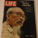 Life Magazine March 22,1968 Ho Chi Minh the Implacable