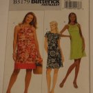 Butterick Sewing Pattern # B5179 Misses Petite Dresses Uncut