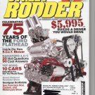 Street Rodder Magazine June 2007 Celebrating 75 years of the Ford Flat Head