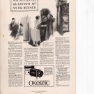 Oil O Matic Heating Systems vintage Print Ad February 1925