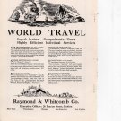 Raymond & Whitcomb Travel Company vintage Print Ad February 1925 Raymond & Whitcomb Travel Company vintage Print Ad February 1925