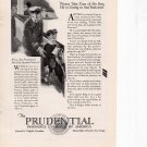 Prudential Insurance Company vintage Print Ad February 1925