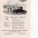 Chevrolet vintage Print Ad April 1924